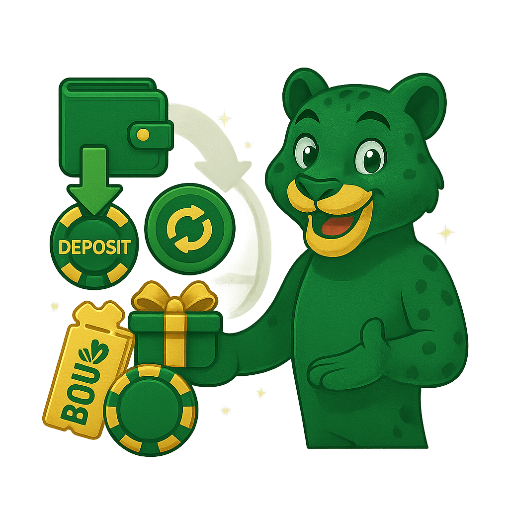 Exclusive deposit and reload offers