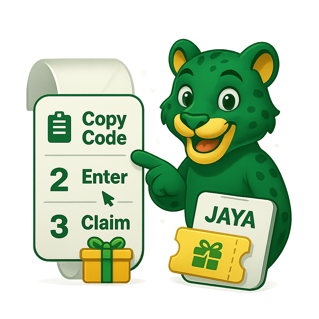 How to use Jaya bonus codes